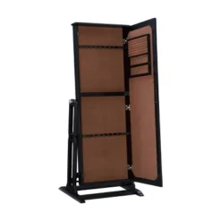 Lola Cheval Mirror/Jewelry Wardrobe Black - Powell Company -Baxton Studio Sale Shop GUEST df8243ef 8618 4f66 b99a 200b8ca4d62a