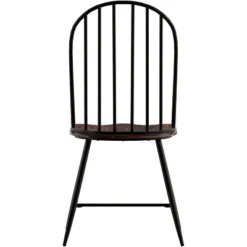 Set Of 4 Raelyn Two-Tone Spindle Windsor Dining Chairs Black - Inspire Q 9 Set Of 4 Raelyn Two-Tone Spindle Windsor Dining Chairs Black - Inspire Q -Baxton Studio Sale Shop GUEST dfdc4695 84d8 425e b75e e49c72d5f61d