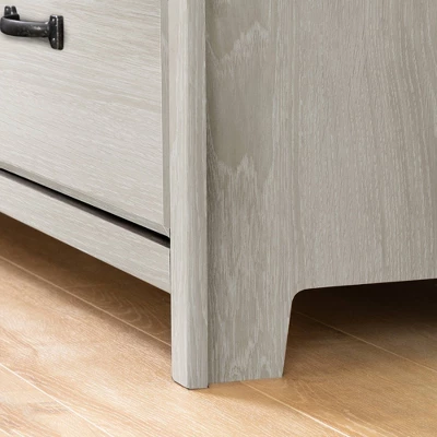 Ulysses 6-Drawer Double Dresser Winter Oak - South Shore 3 Ulysses 6-Drawer Double Dresser Winter Oak - South Shore - Image 3