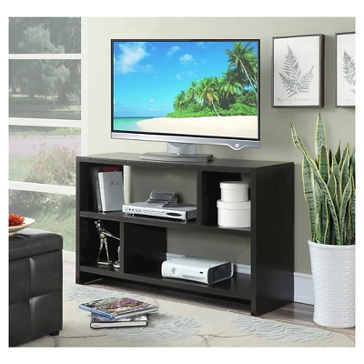 Northfield Console TV Stand For TVs Up To 50" With Shelves Espresso - Breighton Home 2 Northfield Console TV Stand For TVs Up To 50" With Shelves Espresso - Breighton Home - Image 2