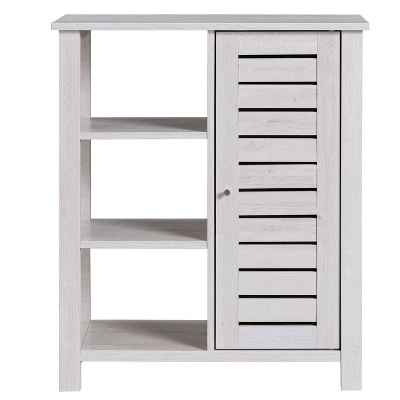 Bednar Storage Accent Cabinet White Oak - HOMES: Inside + Out 1 Bednar Storage Accent Cabinet White Oak - HOMES: Inside + Out