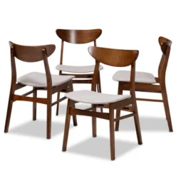 Set Of 4 Parlin Dining Chair - Baxton Studio -Baxton Studio Sale Shop GUEST e11cace0 e676 4ca8 b013 324fa35312c3