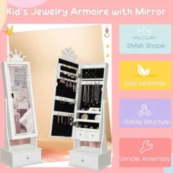 Acekool Kids Jewelry Organizer -Baxton Studio Sale Shop GUEST e1629341 8c98 403d 82c9 19a91f8c80da