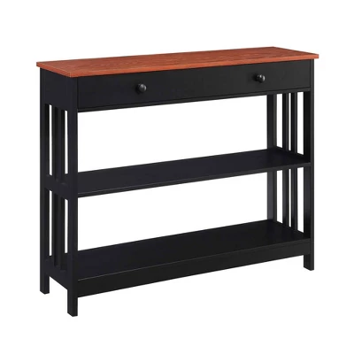 Mission 1 Drawer Console Table - Breighton Home 9 Mission 1 Drawer Console Table - Breighton Home - Image 9