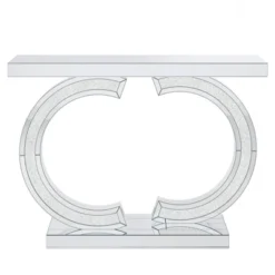 Tribesigns Modern 39-inch Mirrored Console Table With Sparkling Crystal Inlays 21 Tribesigns Modern 39-inch Mirrored Console Table With Sparkling Crystal Inlays -Baxton Studio Sale Shop GUEST e239d97d 6407 426b b2c5 6776816816fd