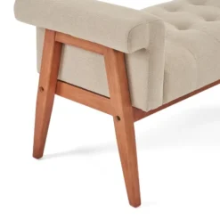 Christopher Knight Home Argus 49" Upholstered Tufted Wood Ottoman 11 Christopher Knight Home Argus 49" Upholstered Tufted Wood Ottoman -Baxton Studio Sale Shop GUEST e29c0f9f 4a7e 40e0 a149 82780d378a82