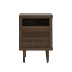 Industrial Wooden 2-Drawer Closet Chest Storage Cabinet Bedroom Living Room-Christopher Knight Home -Baxton Studio Sale Shop GUEST e2d37adf 69ec 45e9 9ce3 10b30840643e