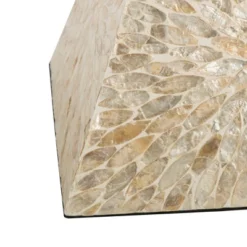 Calypso Sunburst Mosaic Stool - Multi/Beige - Safavieh -Baxton Studio Sale Shop GUEST e37dac3d 70db 4880 b277 7d9a964ce4bb