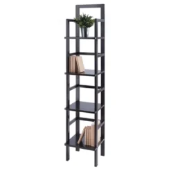 Aiden Narrow Bakers Rack Coffee - Winsome Wood -Baxton Studio Sale Shop GUEST e458b0f0 f537 43d5 800d 979303d1fea6