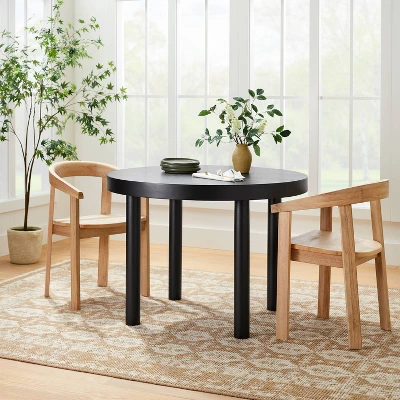 Northvale Round Wood Dining Table - Threshold™ Designed With Studio McGee 1 Northvale Round Wood Dining Table - Threshold™ Designed With Studio McGee