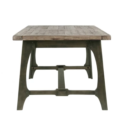 Oliver Extendable Dining Table Gray 4 Oliver Extendable Dining Table Gray - Image 4
