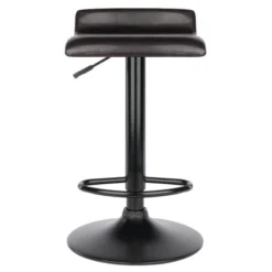 Set Of 2 Paris Airlift Adjustable Swivel Stool With Faux Leather Seat And Black Metal Base Espresso/Black - Winsome 12 Set Of 2 Paris Airlift Adjustable Swivel Stool With Faux Leather Seat And Black Metal Base Espresso/Black - Winsome -Baxton Studio Sale Shop GUEST e5217c21 b885 46c5 a89e 12e193947735