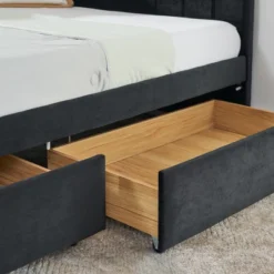 Tiramisubest Full Size Bed Frame Tufted Daybed Velvet Upholstered Frame Storage Drawers Living Room Bedroom Eucalyptus Wood Frame 18 Tiramisubest Full Size Bed Frame Tufted Daybed Velvet Upholstered Frame Storage Drawers Living Room Bedroom Eucalyptus Wood Frame -Baxton Studio Sale Shop GUEST e559eeb3 7911 4eca bf2e 5127ef071196