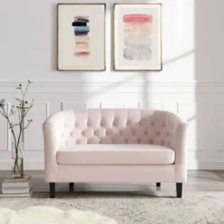 Prospect Performance Velvet Loveseat Pink - Modway 13 Prospect Performance Velvet Loveseat Pink - Modway -Baxton Studio Sale Shop GUEST e6768a6b a600 493c 9266 35696071cd1b