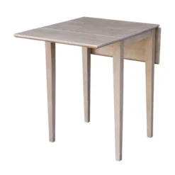 Jemma Small Dual Drop Leaf Dining Set And 2 Chairs Taupe - International Concepts -Baxton Studio Sale Shop GUEST e69c37e6 bd9b 43d1 8b49 073657e4906c