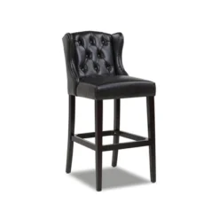Jennifer Taylor Home Richmond 30" Armless Wingback Tufted Bar Stool -Baxton Studio Sale Shop GUEST e6a8be70 6465 4773 bcaf f1de12012bee