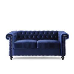 Brinkhaven Modern Glam Tufted Velvet Loveseat With Nailhead Trim - Christopher Knight Home 19 Brinkhaven Modern Glam Tufted Velvet Loveseat With Nailhead Trim - Christopher Knight Home -Baxton Studio Sale Shop GUEST e6dbdeaf b34f 4bb9 8c55 a2bef1478ebe