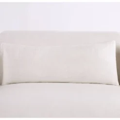 HOMES: Inside + Out Plumeria L Shaped Sectional Left Chaise With Feather Blend Cushions Linen White -Baxton Studio Sale Shop GUEST e762e0bd 2f78 4bbf a273 63dcaa13e6e3