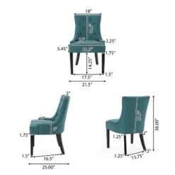 Set Of 2 Hayden Tufted Dining Chairs - Christopher Knight Home -Baxton Studio Sale Shop GUEST e7be4431 1335 4bd4 8ce2 9838320cf1e0