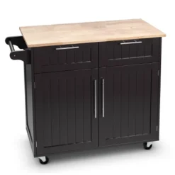Costway Rolling Kitchen Cart Island Heavy Duty Storage Brown Trolley Cabinet Utility Modern 13 Costway Rolling Kitchen Cart Island Heavy Duty Storage Brown Trolley Cabinet Utility Modern -Baxton Studio Sale Shop GUEST e8a05e7d a1ea 4e5c 9af0 8d380cb27f37