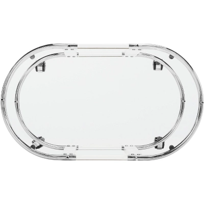 Lennon Acrylic Bar Trolley - Chrome - Safavieh 8 Lennon Acrylic Bar Trolley - Chrome - Safavieh - Image 8