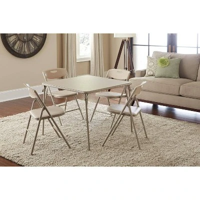 5pc Folding Table And Chair Set - Room & Joy 2 5pc Folding Table And Chair Set - Room & Joy - Image 2
