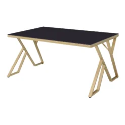 Jalama Glam Glass Top Gold Frame Dining Table - HOMES: Inside + Out 8 Jalama Glam Glass Top Gold Frame Dining Table - HOMES: Inside + Out -Baxton Studio Sale Shop GUEST eb530977 b7c6 4c3f 9e42 7e4bd3cef9d1