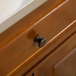 HOMCOM Triple-Cabinet Double-Drawer Kitchen Island With Storage, Butcher Block Island With Stainless Steel Top, Spice & Towel Rack, Brown Wood Finish 8 HOMCOM Triple-Cabinet Double-Drawer Kitchen Island With Storage, Butcher Block Island With Stainless Steel Top, Spice & Towel Rack, Brown Wood Finish -Baxton Studio Sale Shop GUEST ebf6b560 2b1b 4d5b b96c 46e6bfa770d3