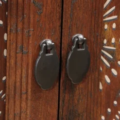 Viabella Storage Decorative Cabinet Curado Cherry - Sauder -Baxton Studio Sale Shop GUEST ec67554a ef1c 4068 a9bc 4ca650a19ef7