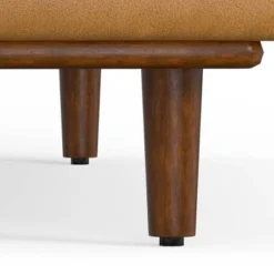 WyndenHall Brixley Mid Century Genuine Leather Left Sectional Sienna 15 WyndenHall Brixley Mid Century Genuine Leather Left Sectional Sienna -Baxton Studio Sale Shop GUEST edda339e c43c 4092 b924 9d201f22807a