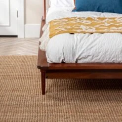 Boho Solid Wood Spindle Platform Bed - Saracina Home -Baxton Studio Sale Shop GUEST eddd6fd7 e683 4a43 ab14 7eb5a52e69b7