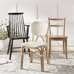 Canton Rattan And Woven Dining Chair White - Threshold™ 7 Canton Rattan And Woven Dining Chair White - Threshold™ -Baxton Studio Sale Shop GUEST ede753e1 6667 4c1f abc9 2409d3e550ad