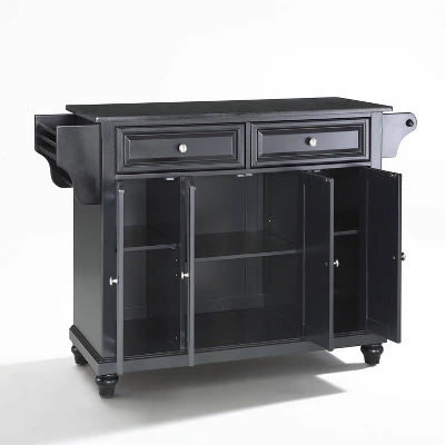 Cambridge Black Granite Top Full Size Kitchen Island/Cart - Crosley 7 Cambridge Black Granite Top Full Size Kitchen Island/Cart - Crosley - Image 7