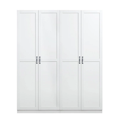 Set Of 2 Hopkins Modern 7 Shelf Freestanding Storage Closets - Manhattan Comfort 13 Set Of 2 Hopkins Modern 7 Shelf Freestanding Storage Closets - Manhattan Comfort - Image 13