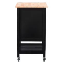 Sage Wood Kitchen Cart Black - CorLiving -Baxton Studio Sale Shop GUEST ee1d683b a1bf 4205 b37e d99de0001b3d