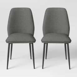 2pk Candelaria Upholstered Dining Chairs - Project 62™ -Baxton Studio Sale Shop GUEST ee8ece20 ee5b 4a3e 8257 87a3f11e908c