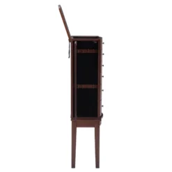 Francesca Jewelry Armoire Merlot Brown - Powell Company -Baxton Studio Sale Shop GUEST ef22f921 6e55 49f0 a560 b5555f43c3f4