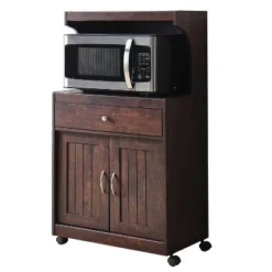 Microwave Cart - Home Source -Baxton Studio Sale Shop GUEST ef6d9788 d43a 44a3 bcdd 24f65f9a64b6
