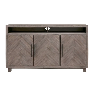 Palisades Deluxe Console TV Stand For TVs Up To 60" Gray - Martin Furniture 7 Palisades Deluxe Console TV Stand For TVs Up To 60" Gray - Martin Furniture - Image 7