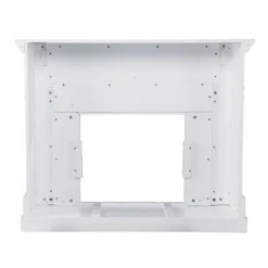Budedar Fireplace With Marble Surround White - Aiden Lane -Baxton Studio Sale Shop GUEST f0ca5730 cba1 46e2 894b 8c07b5322f72