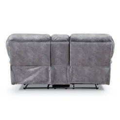 MiBasics 79" Breezenight Transitional Manual Reclining Loveseat: Palomino Upholstery, Cup Holders -Baxton Studio Sale Shop GUEST f0cc836f f4ee 42ca a0b6 9e4de6bde56f