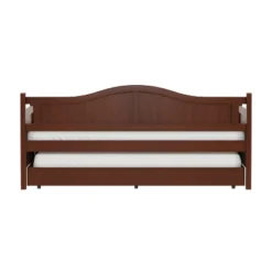 Staci Wood Daybed With Trundle Twin - Cherry - Hillsdale Furniture -Baxton Studio Sale Shop GUEST f0cd6adc b36b 4130 9da4 0661d143f46a