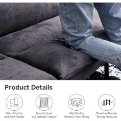 Dyonery 71 In Convertible Faux Leather Sofa Couch,Memory Foam Futon Couch Bed,Small Splitback Modern Loveseat Sleeper Sofa Bed For Living Room -Baxton Studio Sale Shop GUEST f0ec19f9 c82b 47d2 af2e b2b89ee0f4de