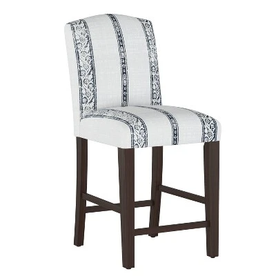 Alex Camel Back Counter Height Barstool In Velvet - Skyline Furniture 8 Alex Camel Back Counter Height Barstool In Velvet - Skyline Furniture - Image 8