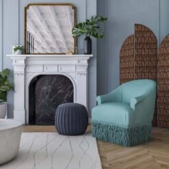 Ace Seam Upholstered Ottoman - Skyline Furniture -Baxton Studio Sale Shop GUEST f131900d 8b0d 41a7 99b6 3c624c9cd2fc