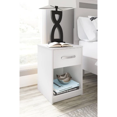 Flannia Nightstand White - Signature Design By Ashley 1 Flannia Nightstand White - Signature Design By Ashley