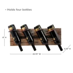 Twine Rustic Country Wood And Metal Wine Rack, Set Of 1, Wall Mounted Wine Rack, Wine Storage, Wood And Wrought Iron 13 Twine Rustic Country Wood And Metal Wine Rack, Set Of 1, Wall Mounted Wine Rack, Wine Storage, Wood And Wrought Iron -Baxton Studio Sale Shop GUEST f2ec6520 7d85 4fc6 a8f5 eb9477d04e7c