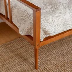 Mid Century Modern Solid Wood Spindle Daybed - Saracina Home -Baxton Studio Sale Shop GUEST f32083a8 73e1 487f b52b c05fd87875dd