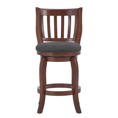 24" Tracee Swivel Counter Height Barstool - Inspire Q 1 24" Tracee Swivel Counter Height Barstool - Inspire Q