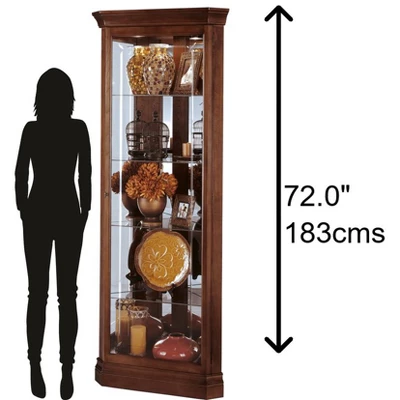 Howard Miller 680345 Howard Miller Lynwood Curio Cabinet 680345 Windsor Cherry 1 Howard Miller 680345 Howard Miller Lynwood Curio Cabinet 680345 Windsor Cherry